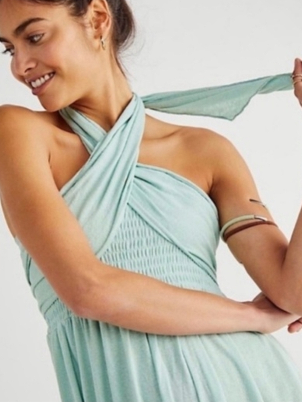 Free People JUST LIKE THAT Convertible Jumpsuit / Harem Pants - LARGE